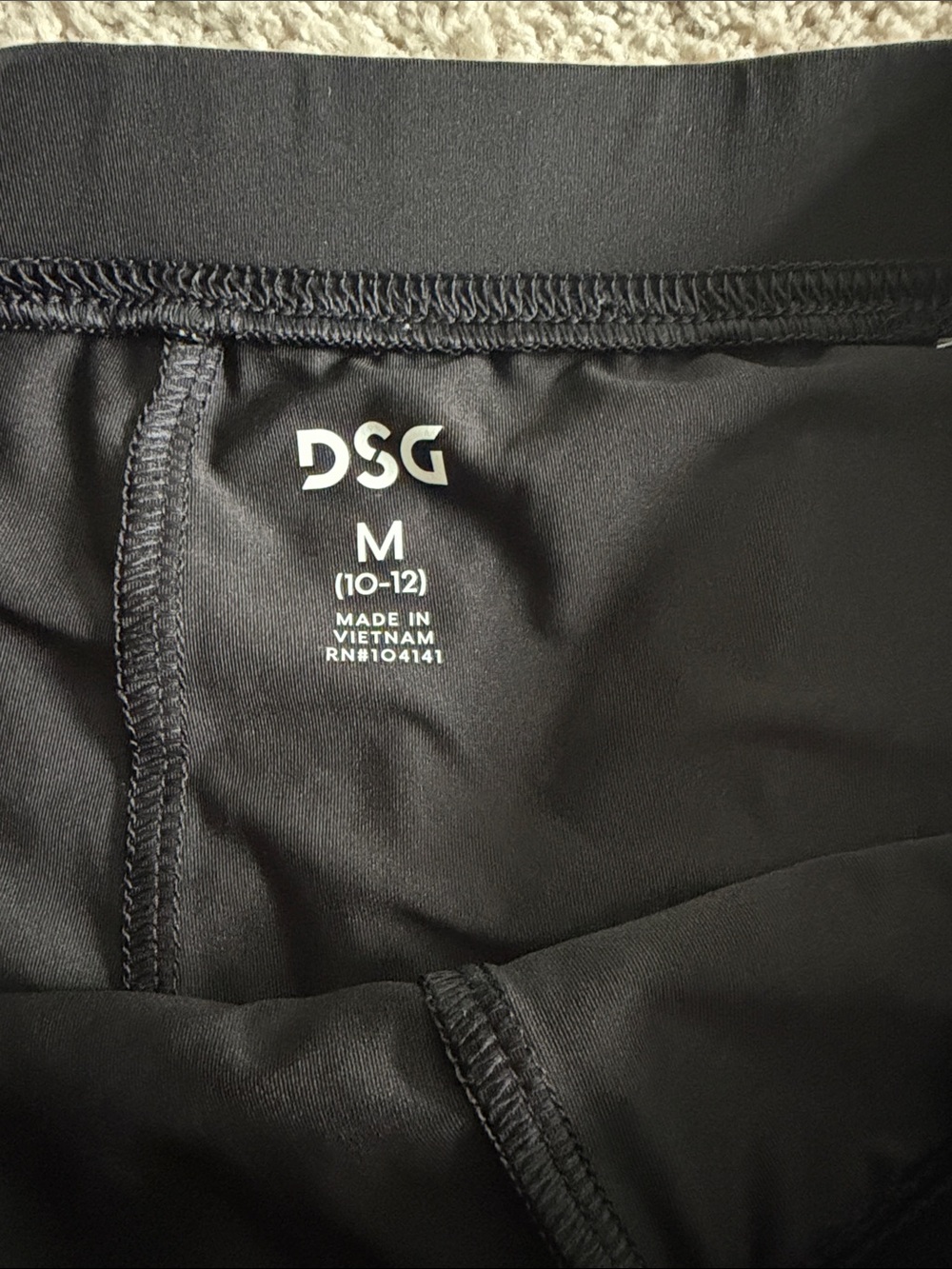 DSG Black Layered Skort - Picture 2 of 4